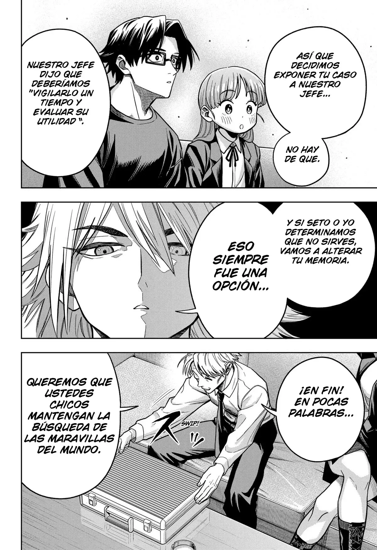 la ordinariamente extraordinaria vida de hatori y furuta Capitulo 6: La vigilancia vecinal. página 21