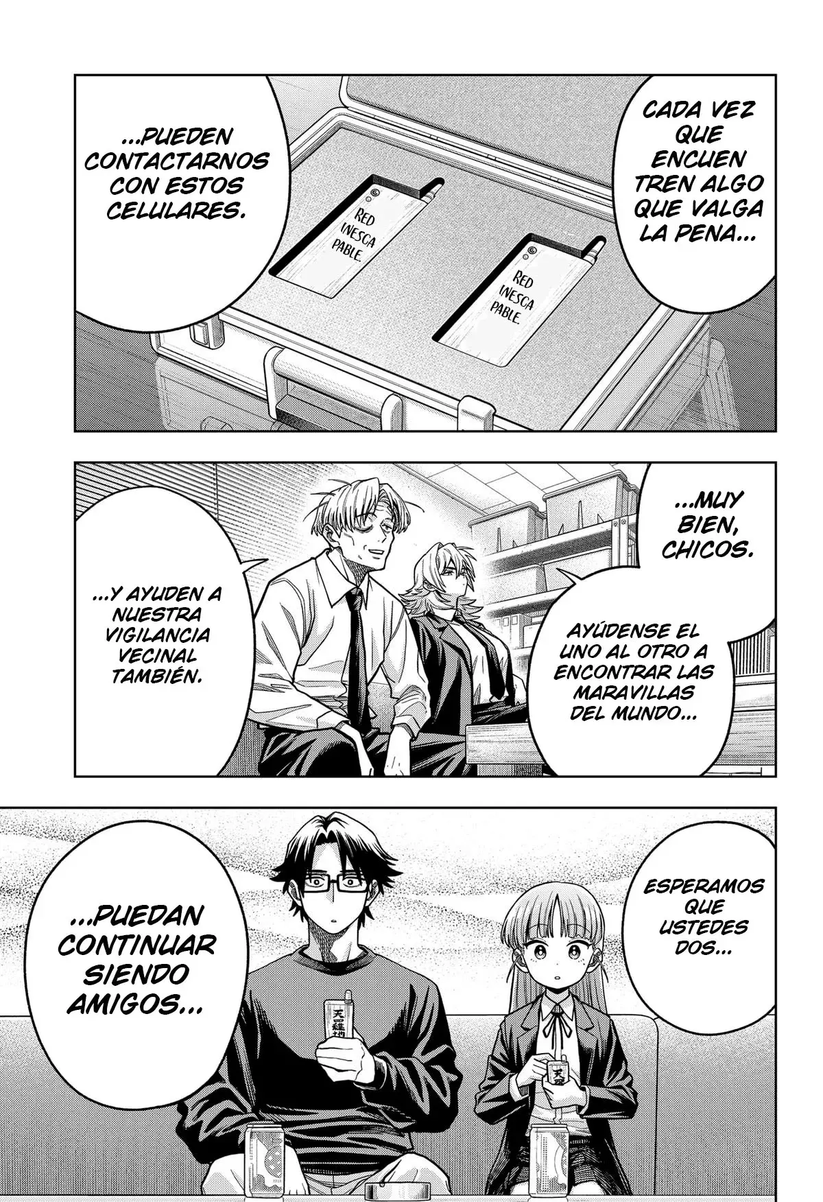 la ordinariamente extraordinaria vida de hatori y furuta Capitulo 6: La vigilancia vecinal. página 22