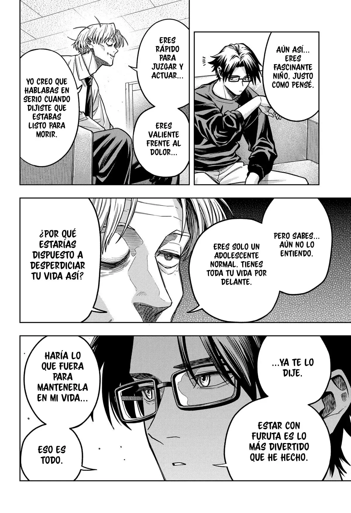 la ordinariamente extraordinaria vida de hatori y furuta Capitulo 6: La vigilancia vecinal. página 7