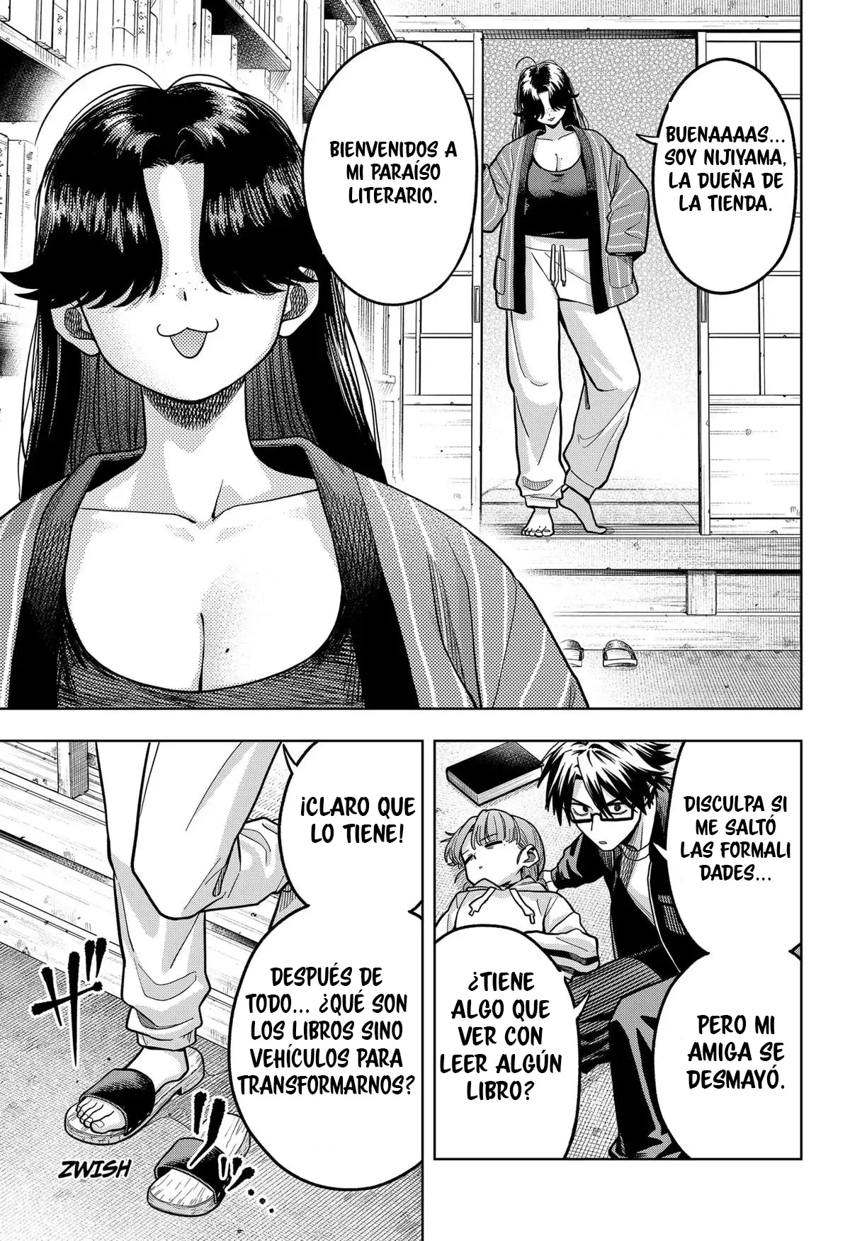 la ordinariamente extraordinaria vida de hatori y furuta Capitulo 8: La librería Nijiyama página 11