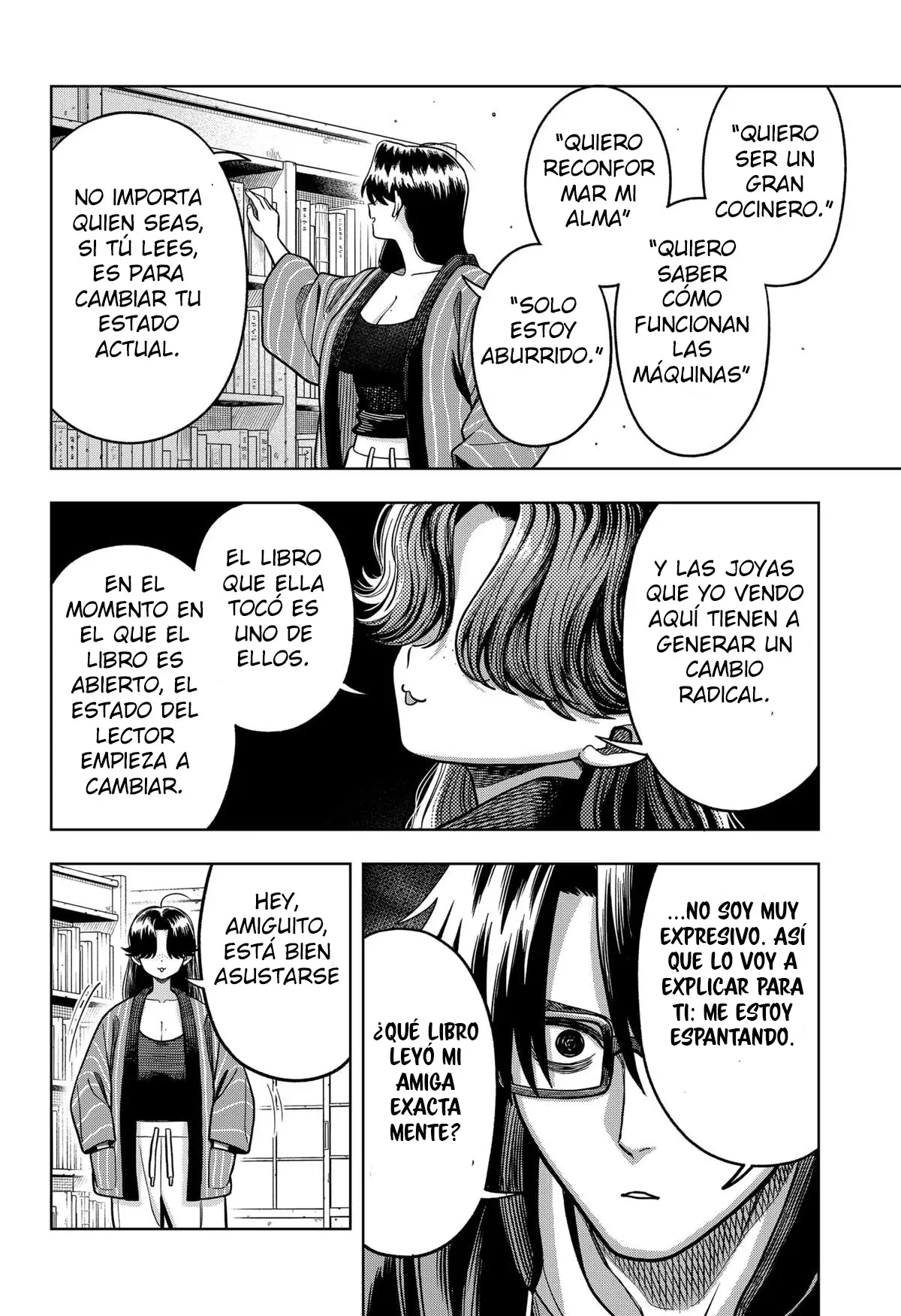 la ordinariamente extraordinaria vida de hatori y furuta Capitulo 8: La librería Nijiyama página 12
