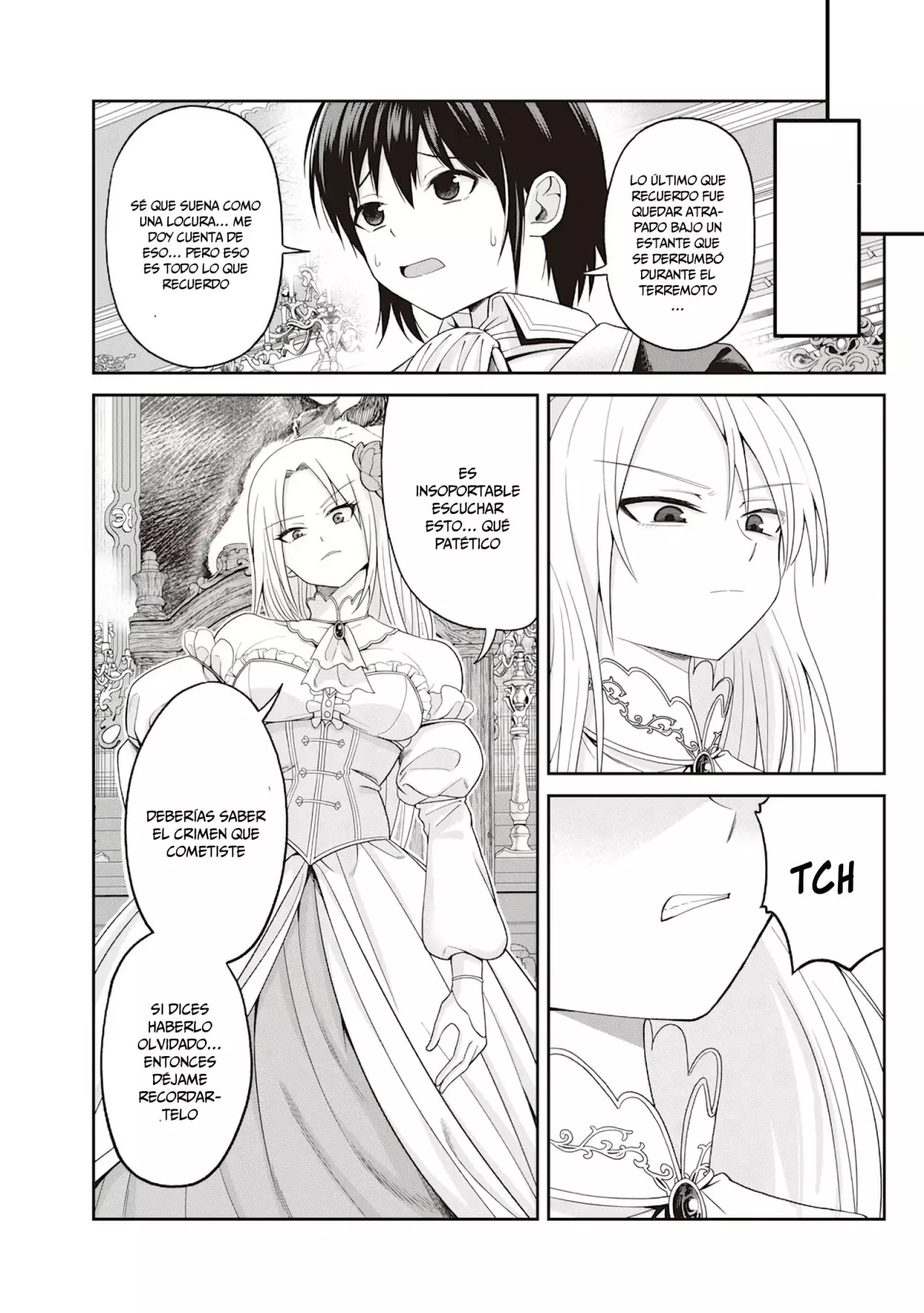 Telepathic Aristocrat ~Villainous Young Noble in a World with a 1:99 Male-to-Female Ratio~ Capitulo 1: Reencarnación página 17