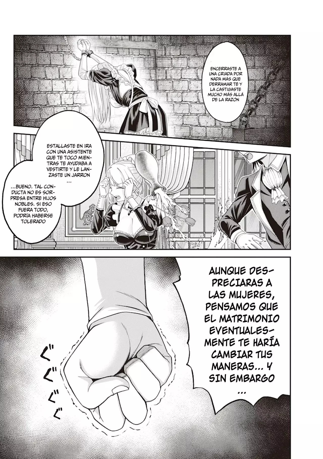 Telepathic Aristocrat ~Villainous Young Noble in a World with a 1:99 Male-to-Female Ratio~ Capitulo 1: Reencarnación página 18