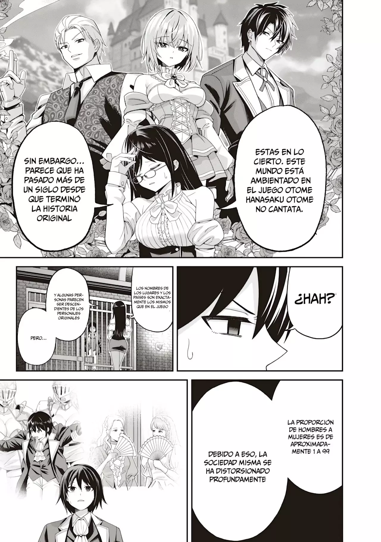 Telepathic Aristocrat ~Villainous Young Noble in a World with a 1:99 Male-to-Female Ratio~ Capitulo 1: Reencarnación página 38