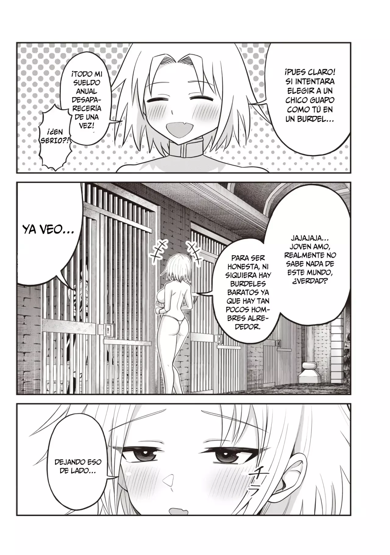 Telepathic Aristocrat ~Villainous Young Noble in a World with a 1:99 Male-to-Female Ratio~ Capitulo 2.1: Salida página 14