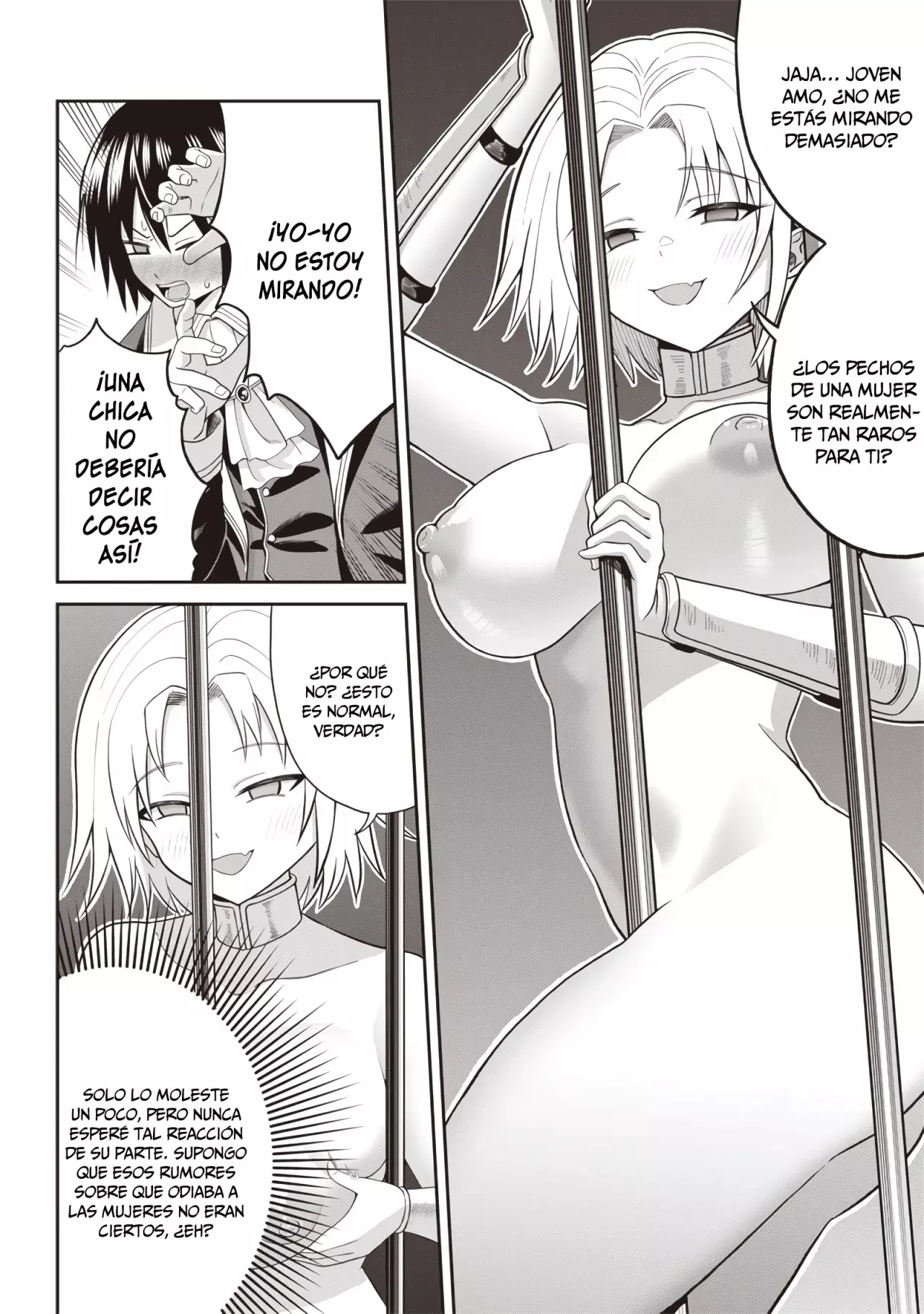 Telepathic Aristocrat ~Villainous Young Noble in a World with a 1:99 Male-to-Female Ratio~ Capitulo 2.1: Salida página 7