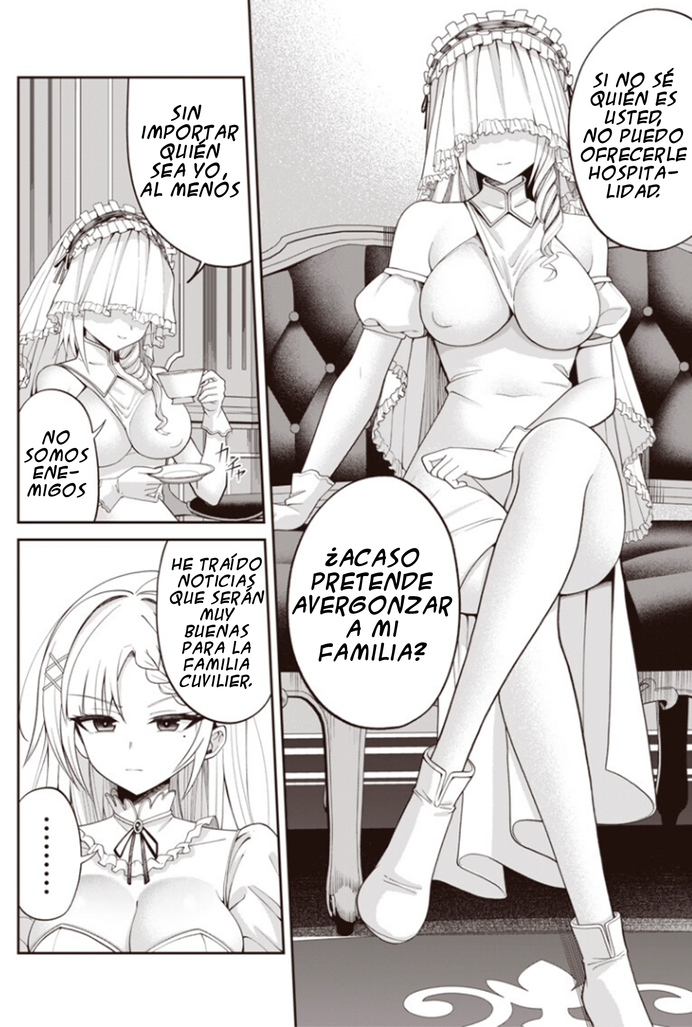 Telepathic Aristocrat ~Villainous Young Noble in a World with a 1:99 Male-to-Female Ratio~ Capitulo 2.3 página 2