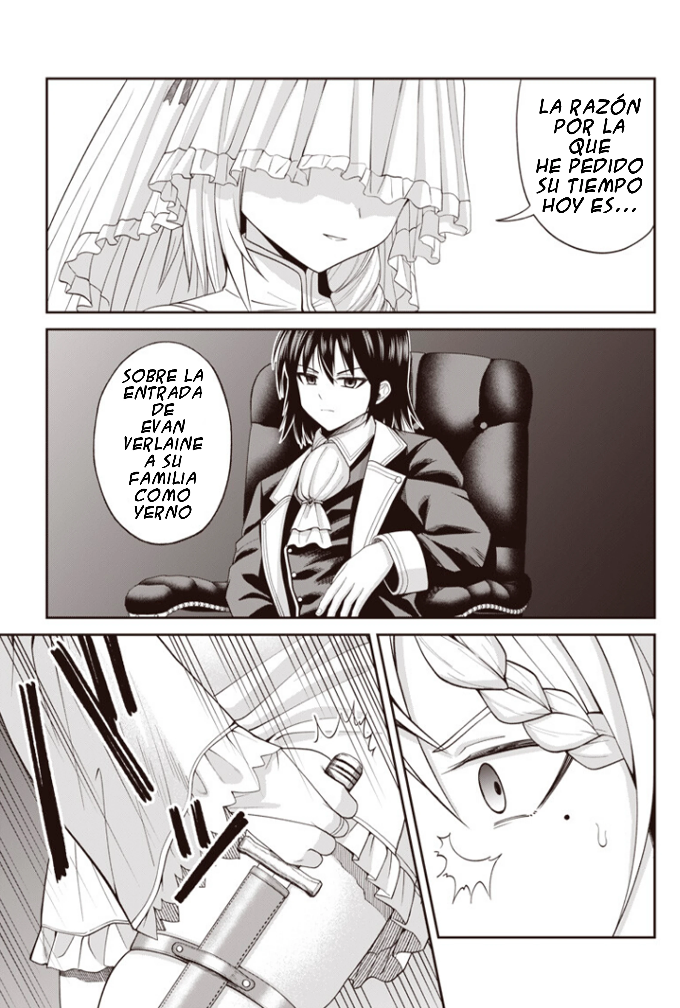 Telepathic Aristocrat ~Villainous Young Noble in a World with a 1:99 Male-to-Female Ratio~ Capitulo 2.3 página 3