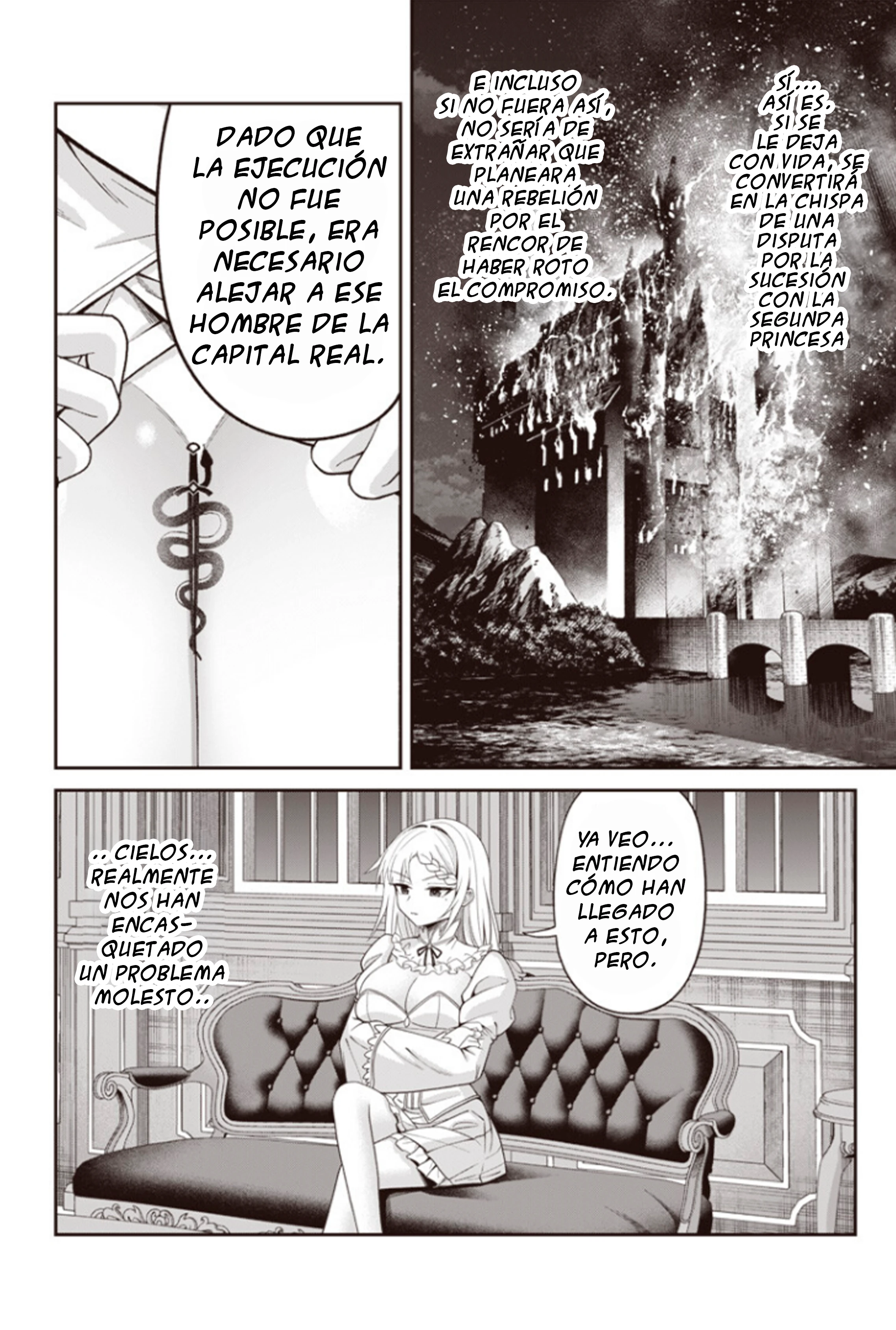 Telepathic Aristocrat ~Villainous Young Noble in a World with a 1:99 Male-to-Female Ratio~ Capitulo 2.3 página 8