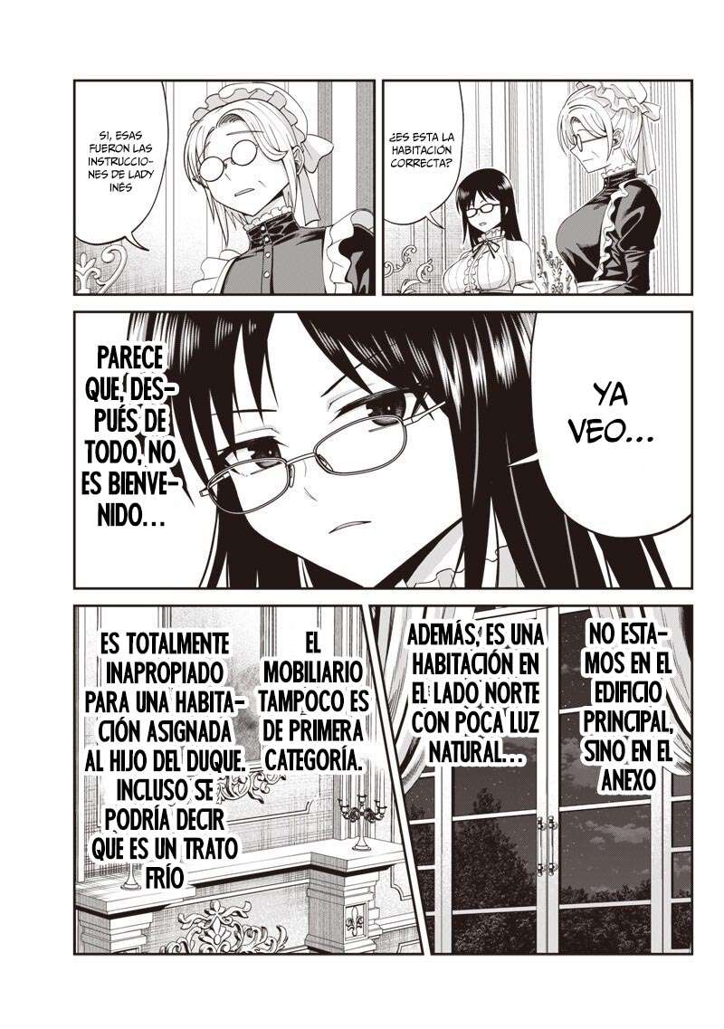Telepathic Aristocrat ~Villainous Young Noble in a World with a 1:99 Male-to-Female Ratio~ Capitulo 4.1 página 2