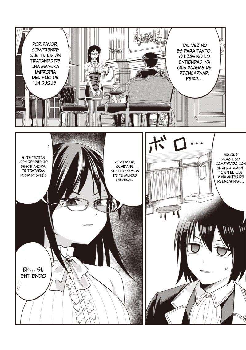 Telepathic Aristocrat ~Villainous Young Noble in a World with a 1:99 Male-to-Female Ratio~ Capitulo 4.1 página 4