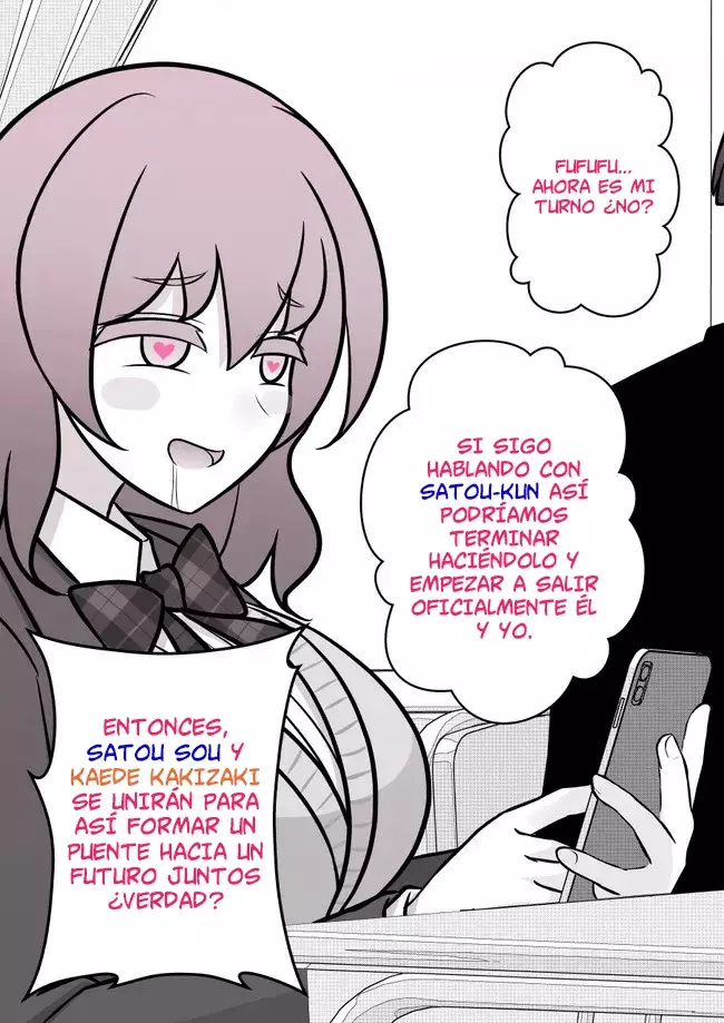 El mundo paralelo con una relación de hombres y mujeres de 1:39 resulta ser inesperadamente normal. Capitulo 104: Kakizaki Kaede y el observador página 6