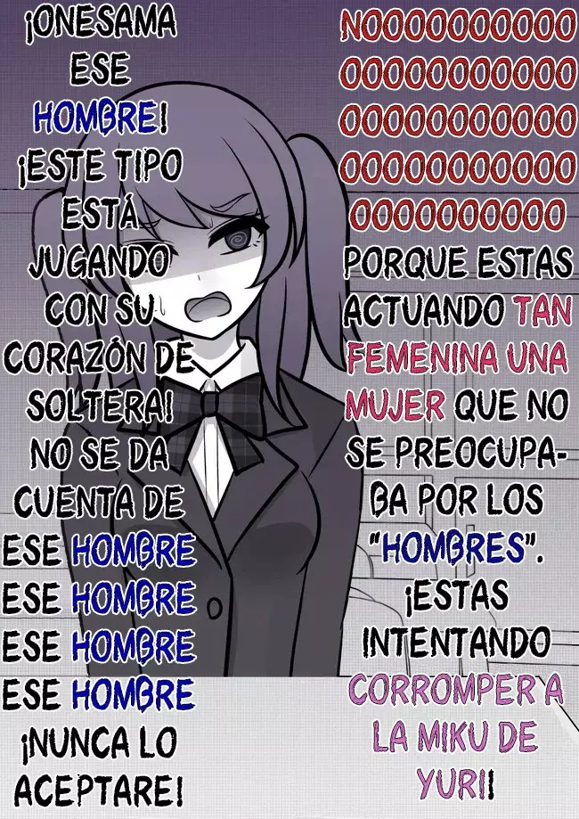 El mundo paralelo con una relación de hombres y mujeres de 1:39 resulta ser inesperadamente normal. Capitulo 105: La one-sama de Momozono Yuri página 13