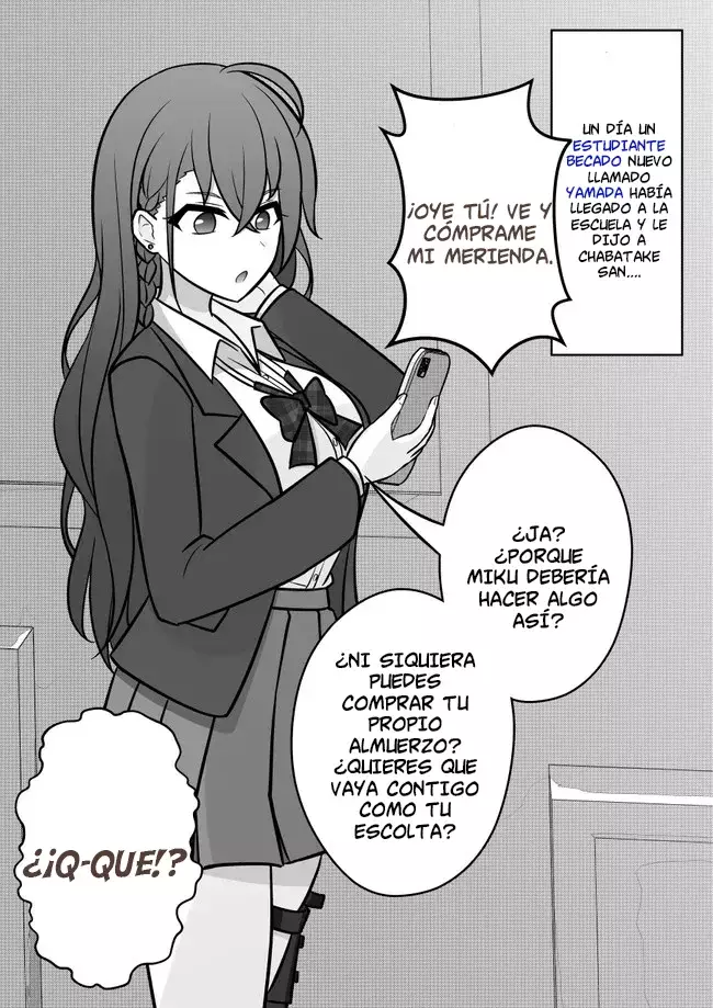 El mundo paralelo con una relación de hombres y mujeres de 1:39 resulta ser inesperadamente normal. Capitulo 105: La one-sama de Momozono Yuri página 8
