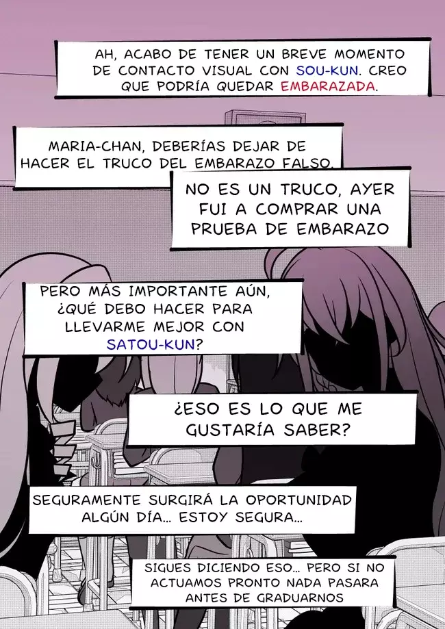 El mundo paralelo con una relación de hombres y mujeres de 1:39 resulta ser inesperadamente normal. Capitulo 106: El curto lugar en el salón página 6