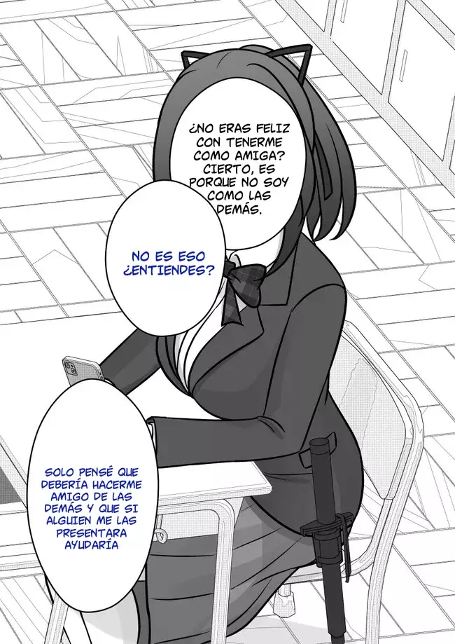 El mundo paralelo con una relación de hombres y mujeres de 1:39 resulta ser inesperadamente normal. Capitulo 110: Natsuki Hinata página 4