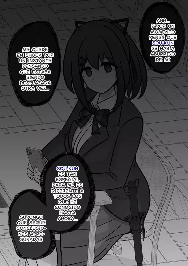 El mundo paralelo con una relación de hombres y mujeres de 1:39 resulta ser inesperadamente normal. Capitulo 110: Natsuki Hinata página 7