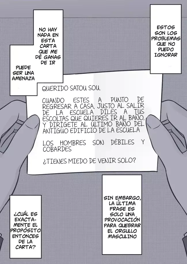 El mundo paralelo con una relación de hombres y mujeres de 1:39 resulta ser inesperadamente normal. Capitulo 115: Una vida escolar pacifica página 8