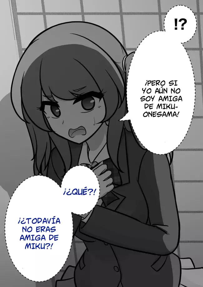 El mundo paralelo con una relación de hombres y mujeres de 1:39 resulta ser inesperadamente normal. Capitulo 118: De miku... página 8