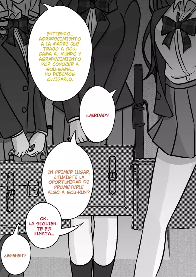 El mundo paralelo con una relación de hombres y mujeres de 1:39 resulta ser inesperadamente normal. Capitulo 119: Mientras tanto… página 8