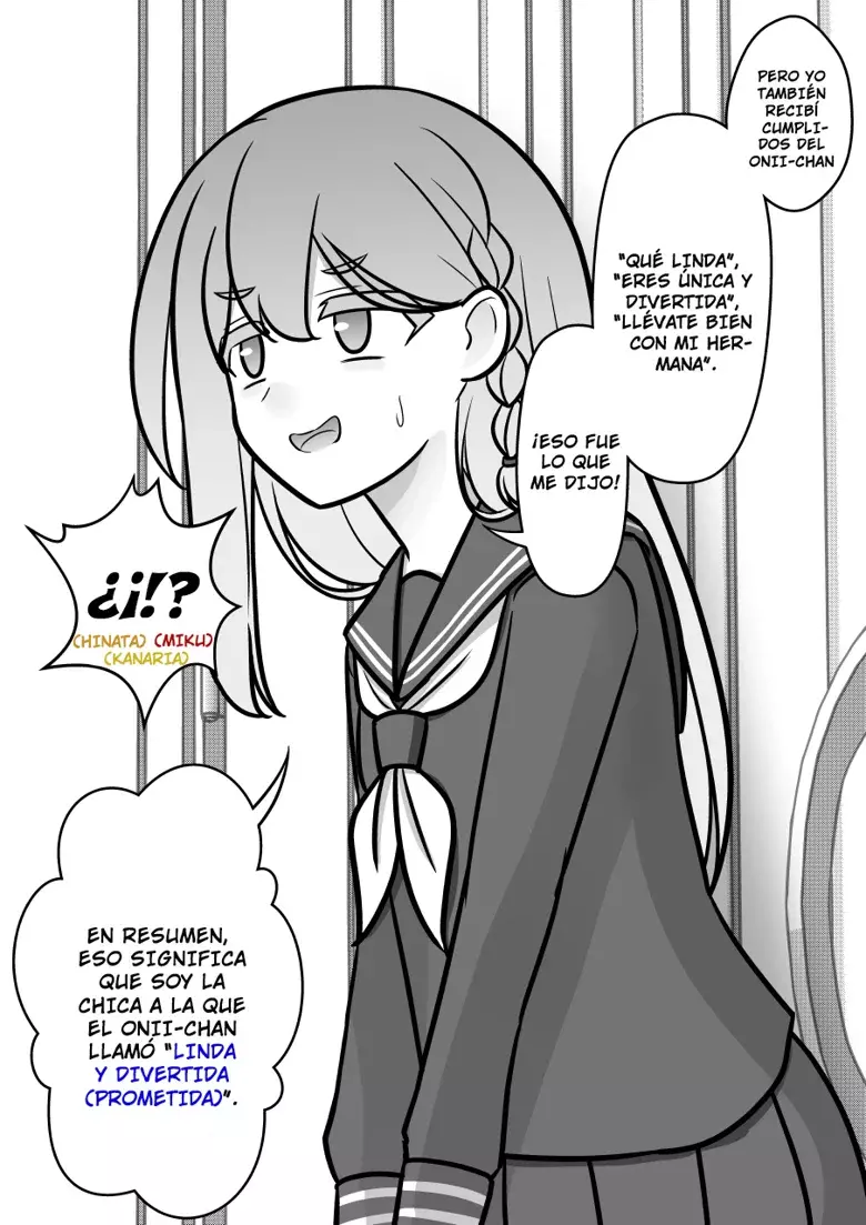 El mundo paralelo con una relación de hombres y mujeres de 1:39 resulta ser inesperadamente normal. Capitulo 147: Miku Vs. Misaki página 7