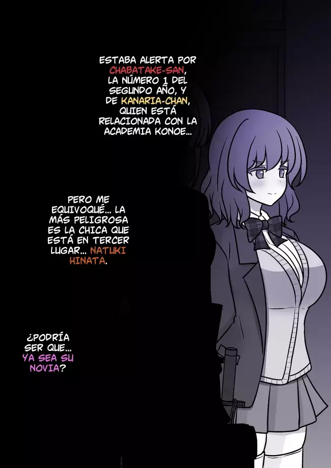 El mundo paralelo con una relación de hombres y mujeres de 1:39 resulta ser inesperadamente normal. Capitulo 158: Pensamientos De Las Estudiantes Guardaespaldas página 15