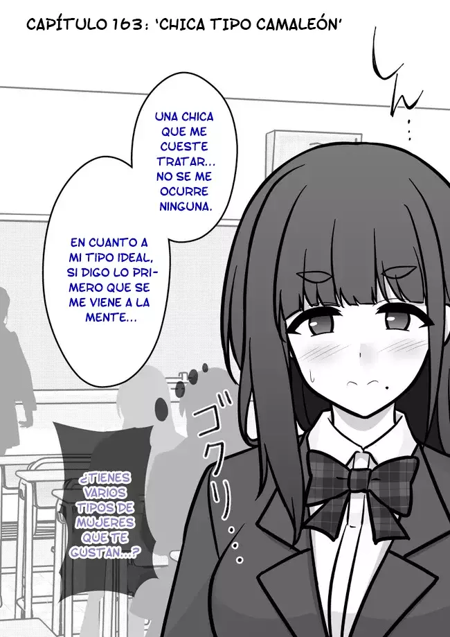 El mundo paralelo con una relación de hombres y mujeres de 1:39 resulta ser inesperadamente normal. Capitulo 163: Chica Tipo Camaleón página 3
