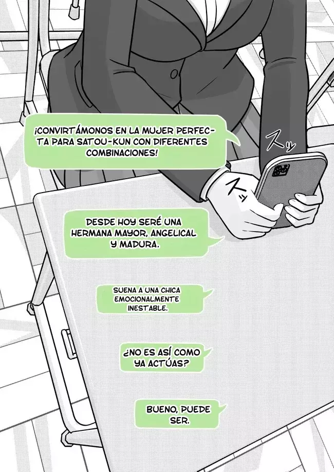 El mundo paralelo con una relación de hombres y mujeres de 1:39 resulta ser inesperadamente normal. Capitulo 164: Chat Exclusivo Para El Rango 4 E Inferiores Parte 2 página 4