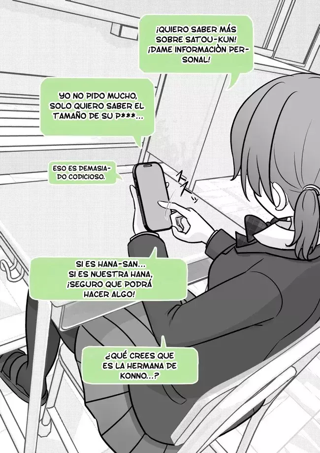 El mundo paralelo con una relación de hombres y mujeres de 1:39 resulta ser inesperadamente normal. Capitulo 164: Chat Exclusivo Para El Rango 4 E Inferiores Parte 2 página 6