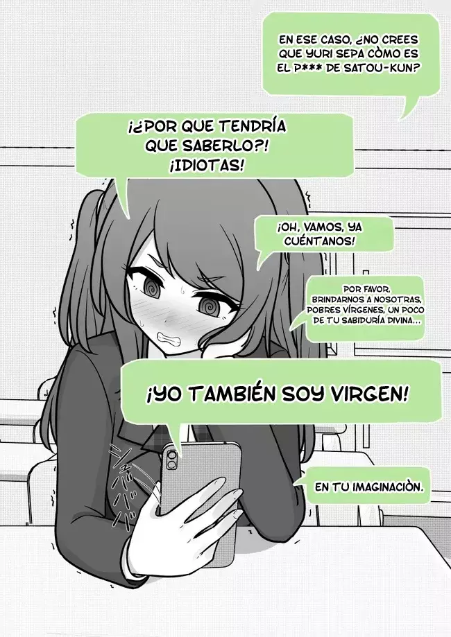 El mundo paralelo con una relación de hombres y mujeres de 1:39 resulta ser inesperadamente normal. Capitulo 164: Chat Exclusivo Para El Rango 4 E Inferiores Parte 2 página 7