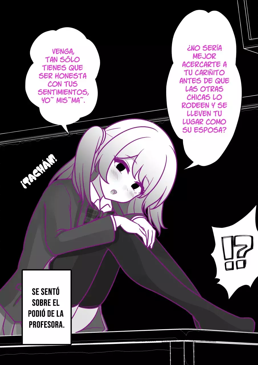 El mundo paralelo con una relación de hombres y mujeres de 1:39 resulta ser inesperadamente normal. Capitulo 185: La Chica Sentada Abrazada A Sus Rodillas página 11