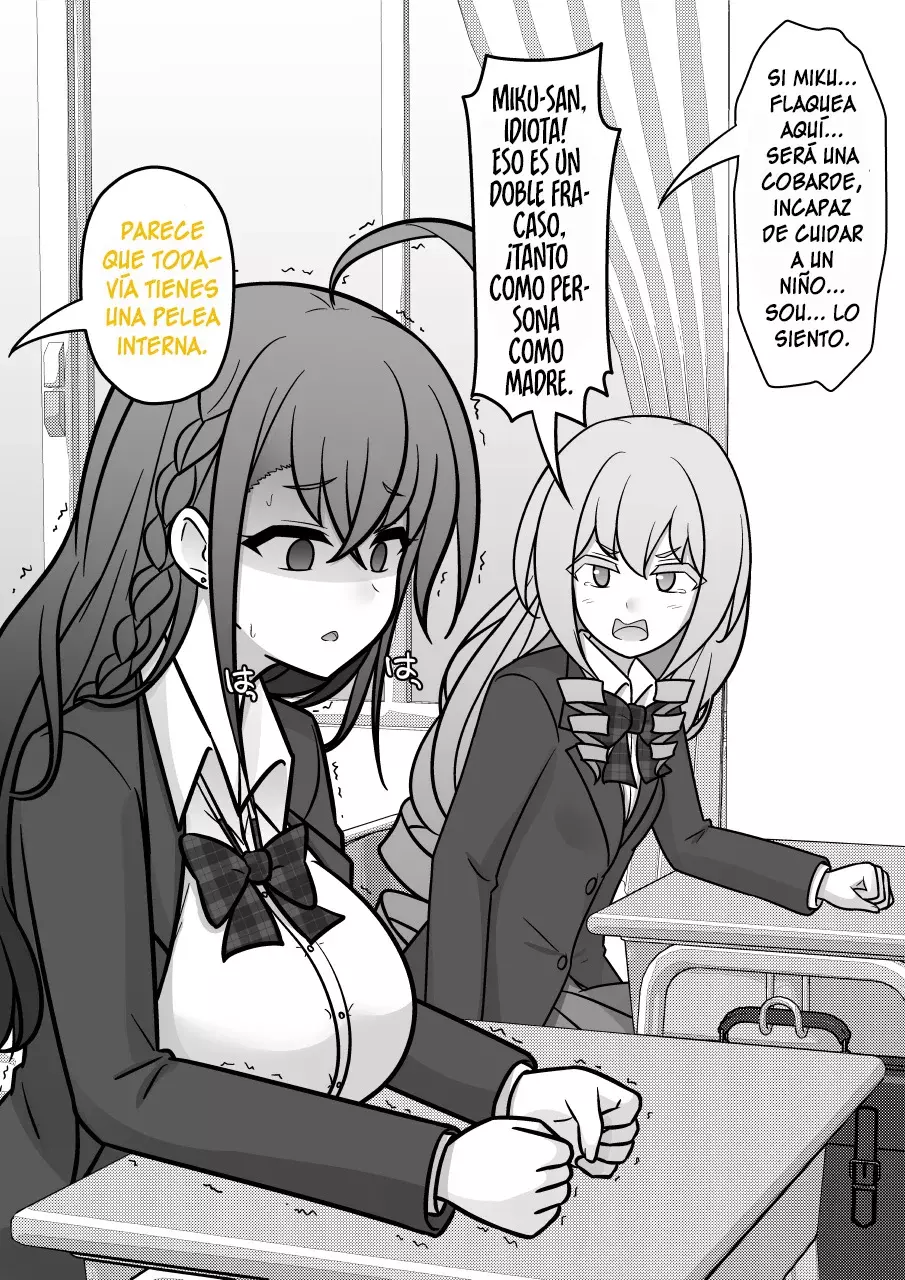 El mundo paralelo con una relación de hombres y mujeres de 1:39 resulta ser inesperadamente normal. Capitulo 190: El Punto De Quiebre De Miku Chabatake página 7