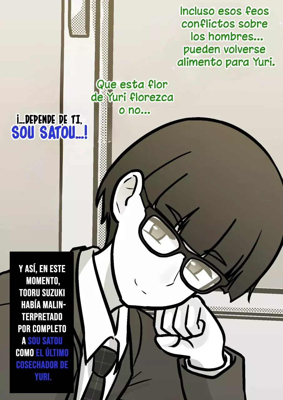 El mundo paralelo con una relación de hombres y mujeres de 1:39 resulta ser inesperadamente normal. Capitulo 192: La Respiración De Yuri página 9