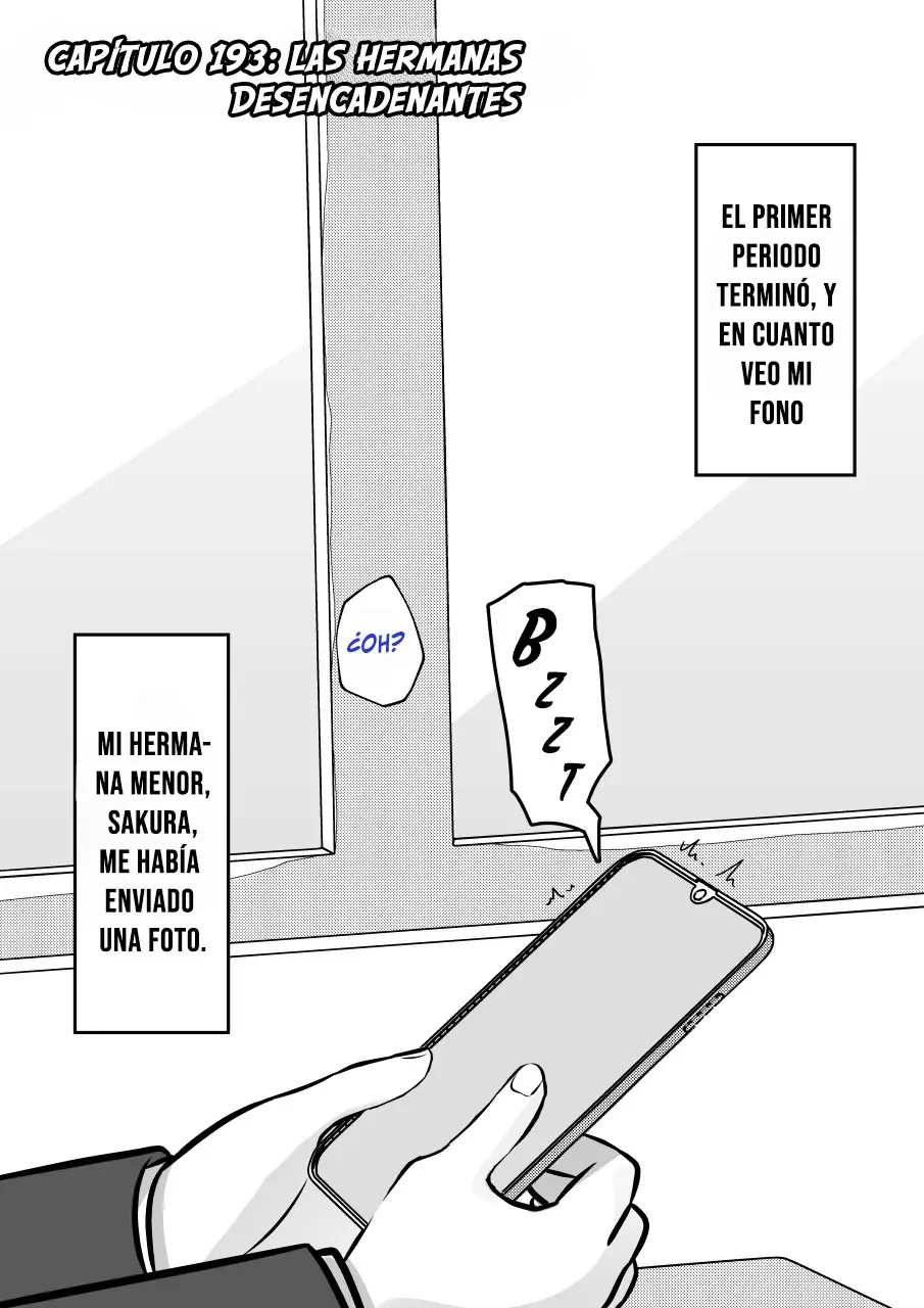 El mundo paralelo con una relación de hombres y mujeres de 1:39 resulta ser inesperadamente normal. Capitulo 193: Las Hermanas Desencadenantes página 4