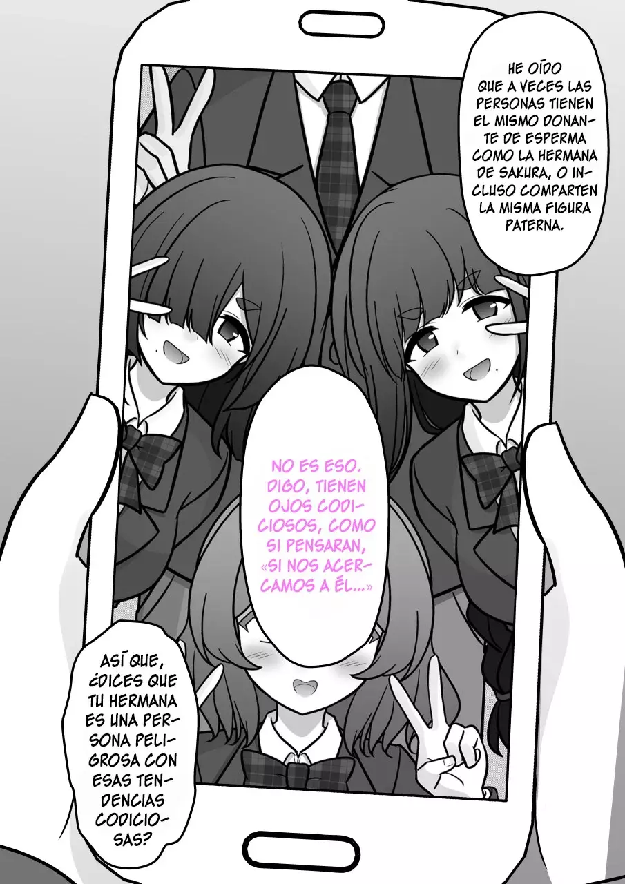El mundo paralelo con una relación de hombres y mujeres de 1:39 resulta ser inesperadamente normal. Capitulo 201: Impacto: Sakura Satou página 7