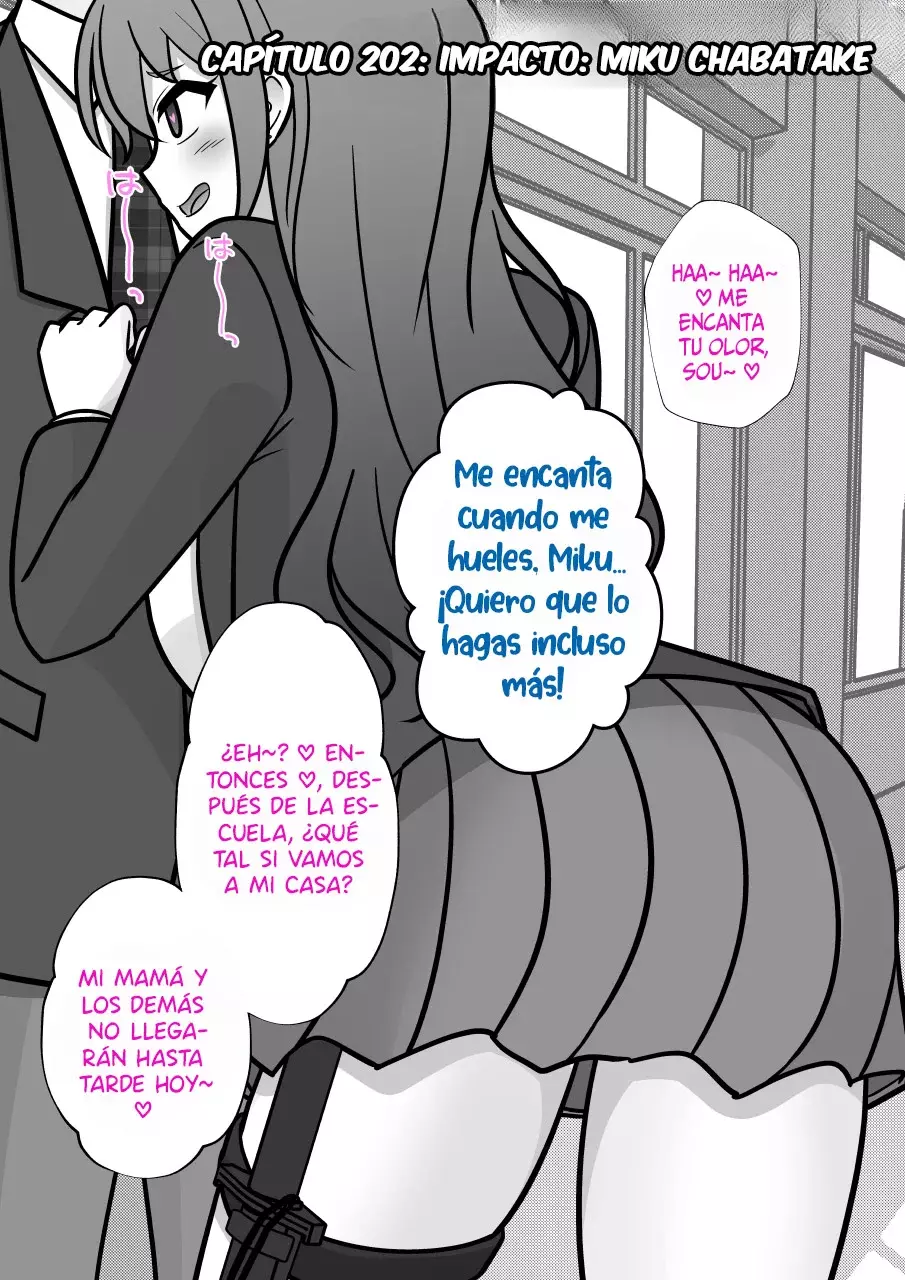 El mundo paralelo con una relación de hombres y mujeres de 1:39 resulta ser inesperadamente normal. Capitulo 202: Impacto: Miku Chabatake página 4