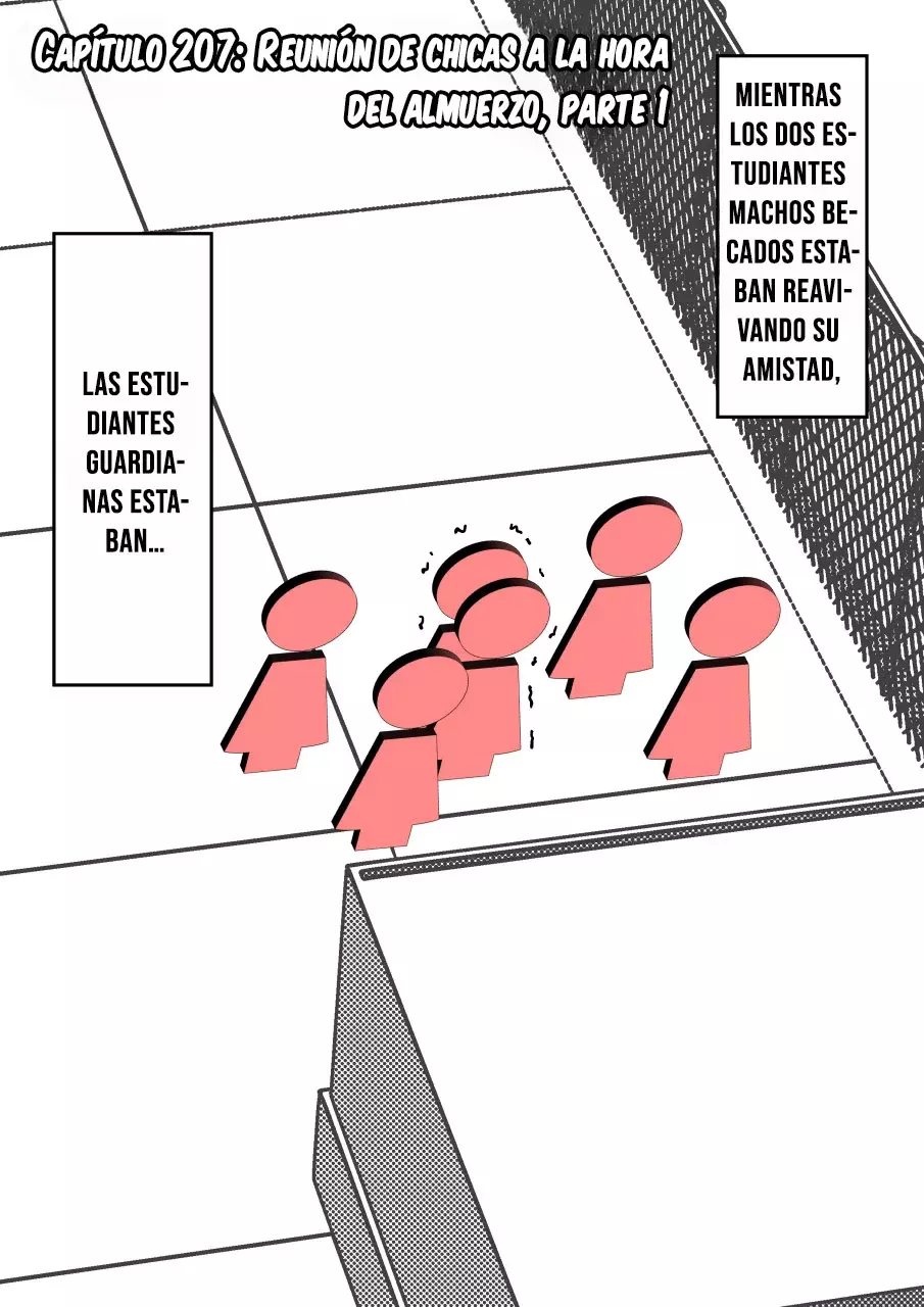 El mundo paralelo con una relación de hombres y mujeres de 1:39 resulta ser inesperadamente normal. Capitulo 207: Reunión De Chicas A La Hora Del Almuerzo, Parte I página 4
