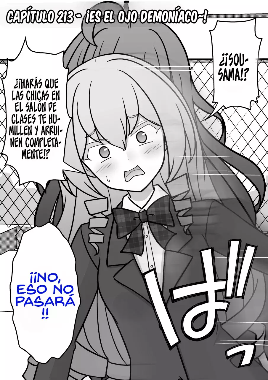 El mundo paralelo con una relación de hombres y mujeres de 1:39 resulta ser inesperadamente normal. Capitulo 213: ¡Es el Ojo Demoníaco~! página 4