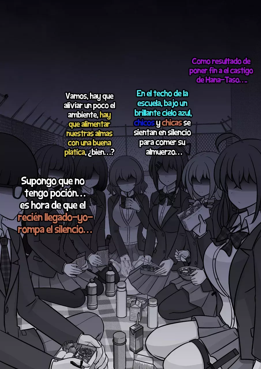 El mundo paralelo con una relación de hombres y mujeres de 1:39 resulta ser inesperadamente normal. Capitulo 216: Hora Del Almuerzo Juntos página 5