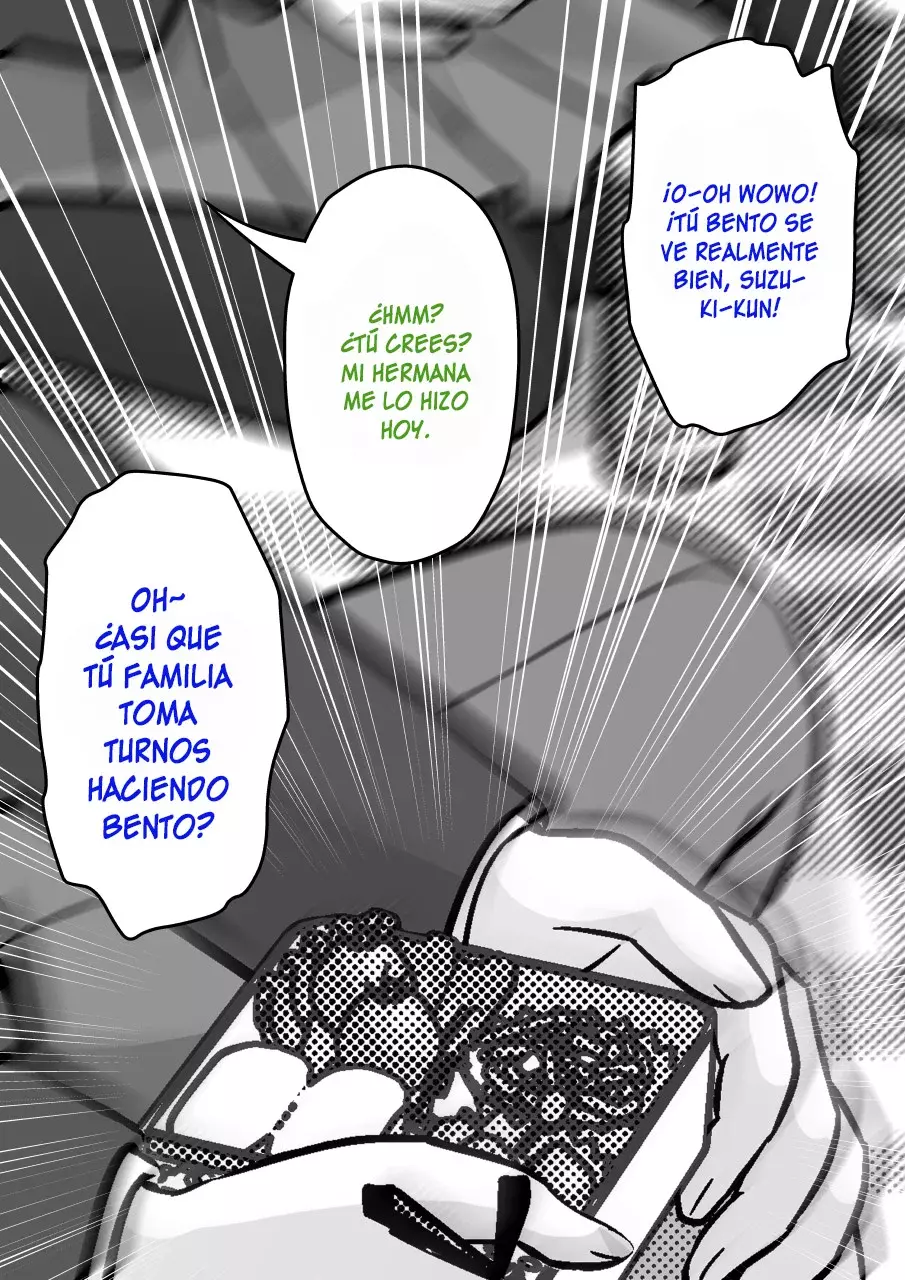 El mundo paralelo con una relación de hombres y mujeres de 1:39 resulta ser inesperadamente normal. Capitulo 216: Hora Del Almuerzo Juntos página 6