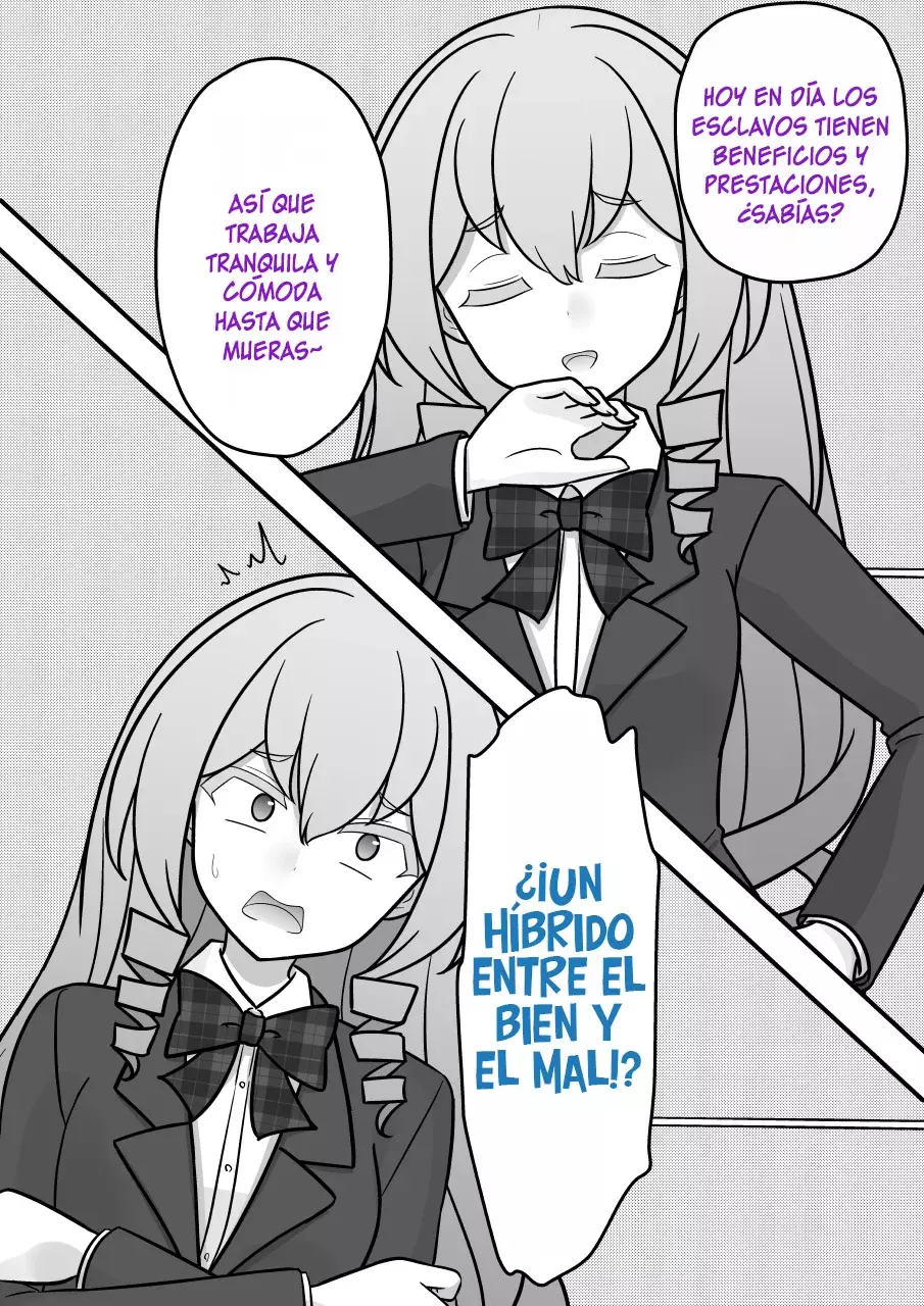 El mundo paralelo con una relación de hombres y mujeres de 1:39 resulta ser inesperadamente normal. Capitulo 219: Sketch Corto: "La Dama Villana" página 9
