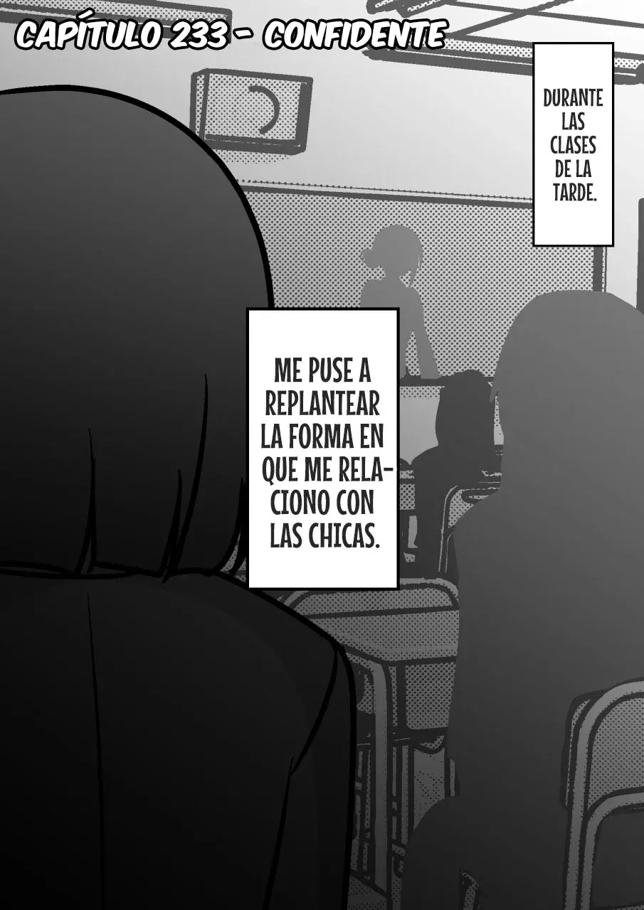 El mundo paralelo con una relación de hombres y mujeres de 1:39 resulta ser inesperadamente normal. Capitulo 233: Confidente página 3