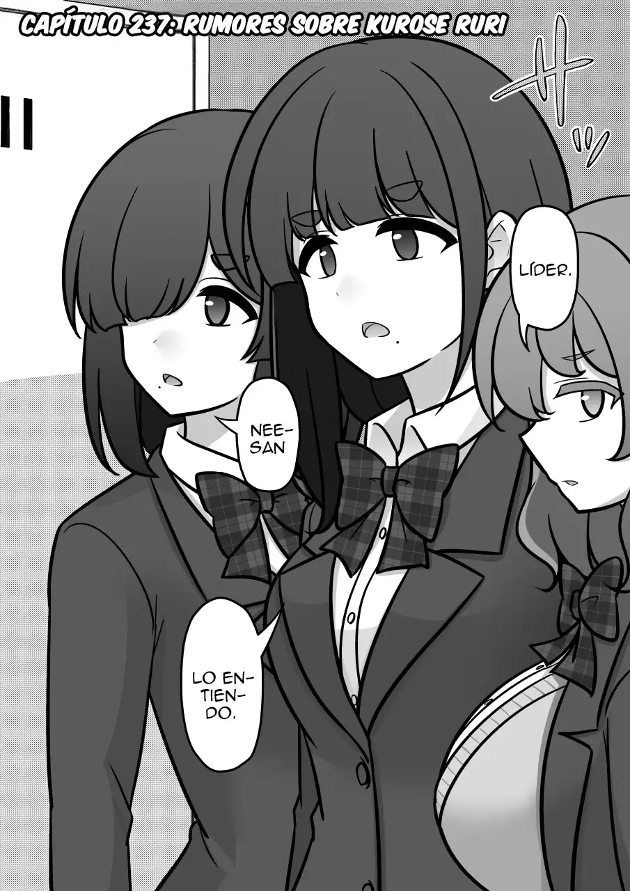 El mundo paralelo con una relación de hombres y mujeres de 1:39 resulta ser inesperadamente normal. Capitulo 237: Rumores Sobre Kurose Ruri página 3