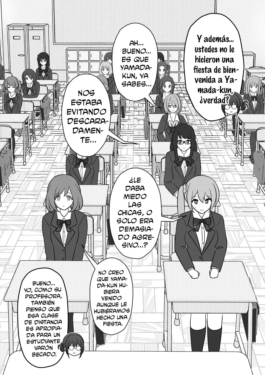 El mundo paralelo con una relación de hombres y mujeres de 1:39 resulta ser inesperadamente normal. Capitulo 241: ¡La Emocionante Fiesta De Las Chicas De La Clase E! página 6