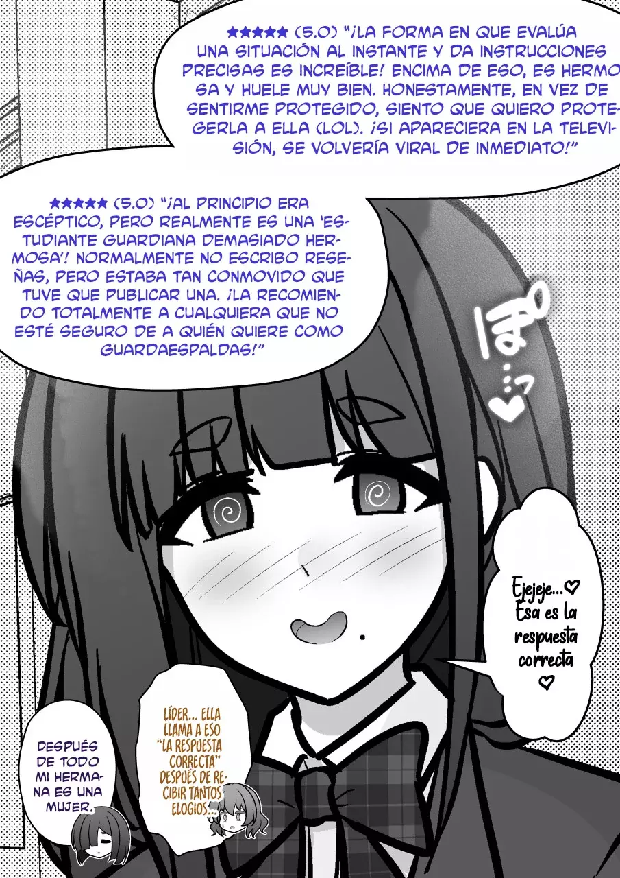 El mundo paralelo con una relación de hombres y mujeres de 1:39 resulta ser inesperadamente normal. Capitulo 244: Repaso Para Aya-chan, La Estudiante Guardaespaldas página 10