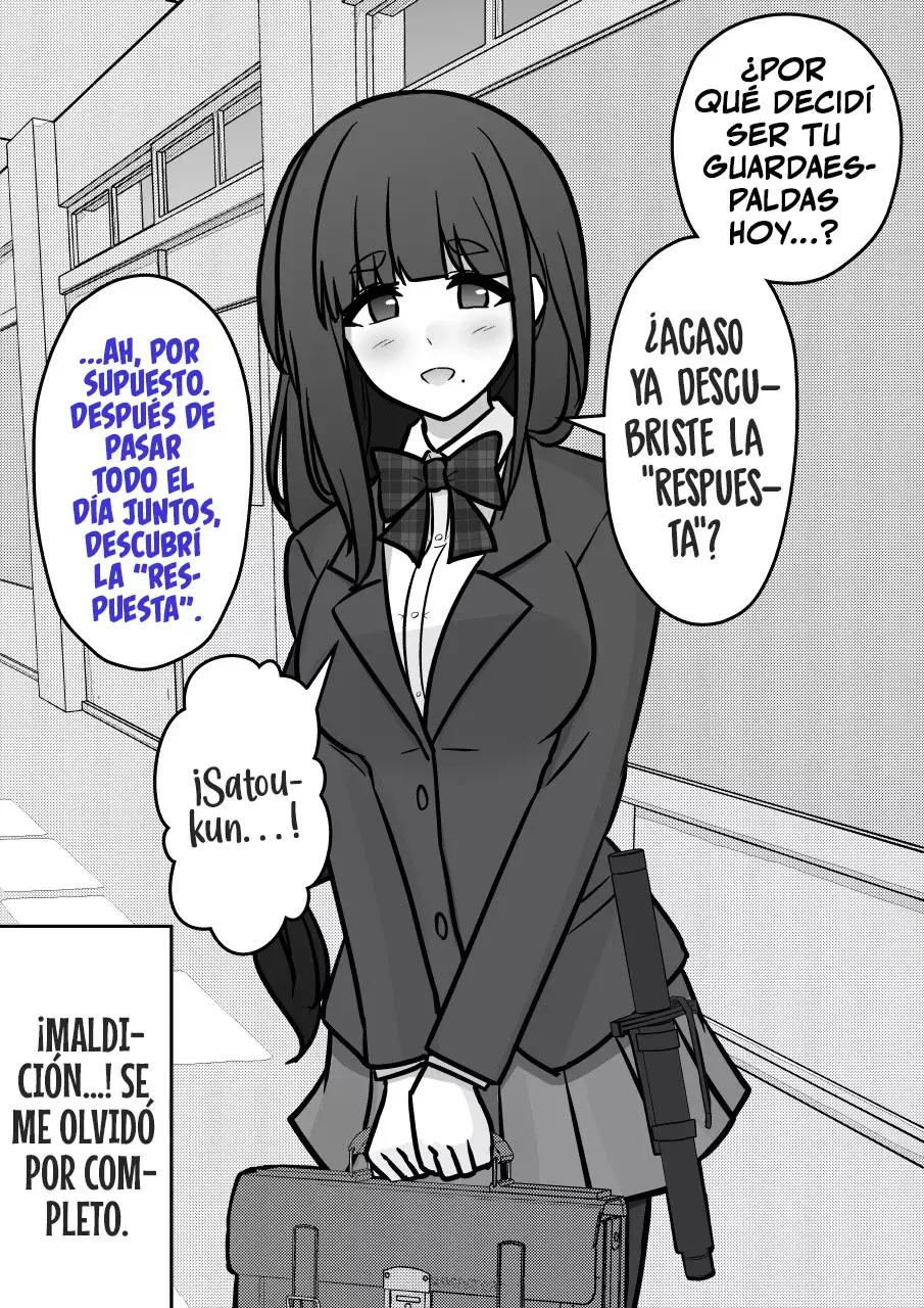 El mundo paralelo con una relación de hombres y mujeres de 1:39 resulta ser inesperadamente normal. Capitulo 244: Repaso Para Aya-chan, La Estudiante Guardaespaldas página 4