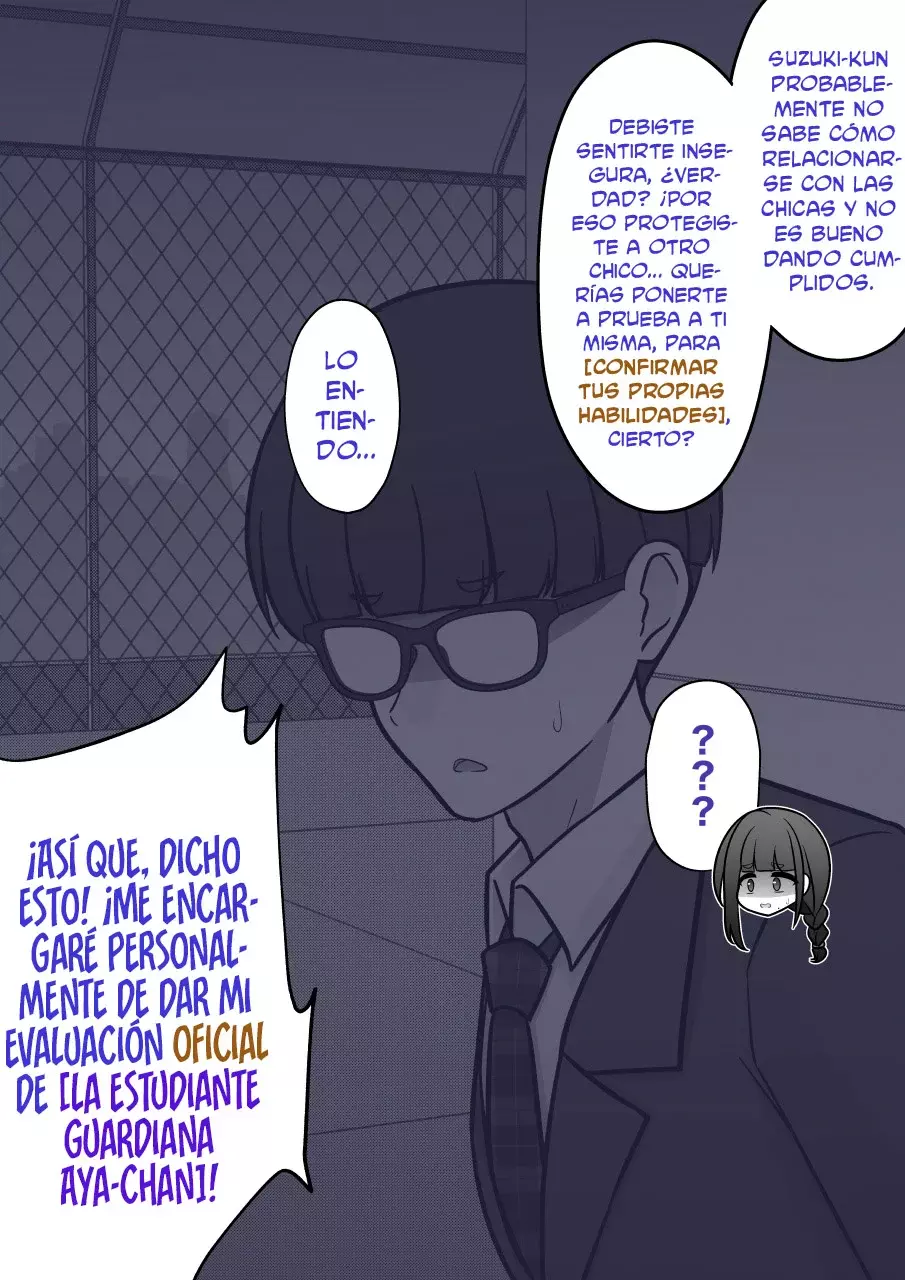 El mundo paralelo con una relación de hombres y mujeres de 1:39 resulta ser inesperadamente normal. Capitulo 244: Repaso Para Aya-chan, La Estudiante Guardaespaldas página 8