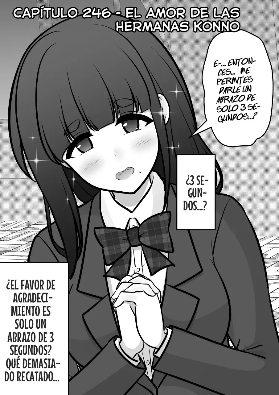 El mundo paralelo con una relación de hombres y mujeres de 1:39 resulta ser inesperadamente normal. Capitulo 246: El Amor De Las Hermanas Konno página 3