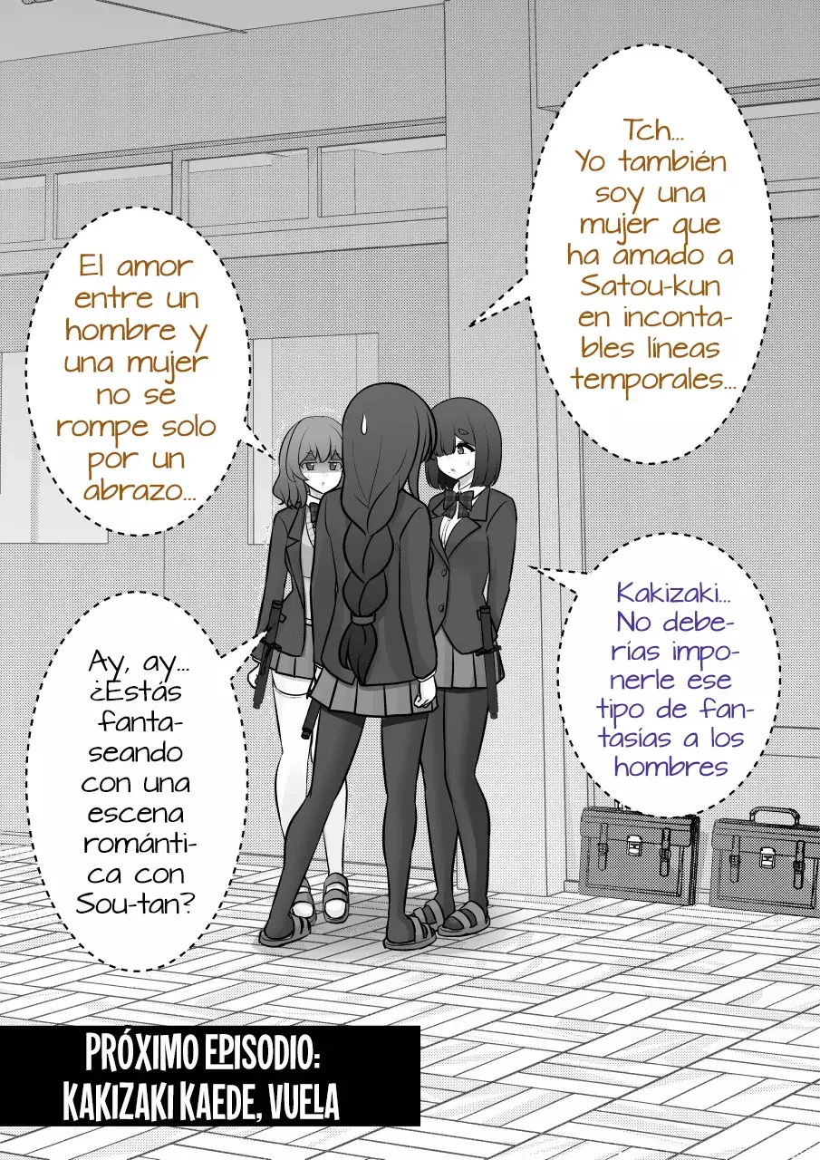 El mundo paralelo con una relación de hombres y mujeres de 1:39 resulta ser inesperadamente normal. Capitulo 248: Reunión Del Grupo A página 8