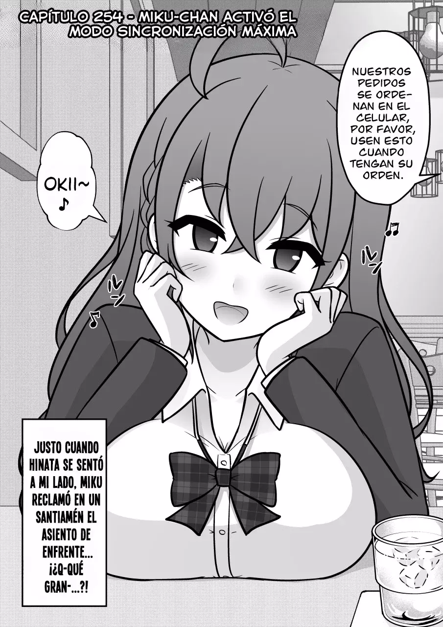 El mundo paralelo con una relación de hombres y mujeres de 1:39 resulta ser inesperadamente normal. Capitulo 254: Miku-chan Activó El Modo De Sincronización Máxima página 3